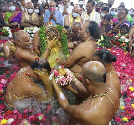 శాస్త్రోక్తంగా శ్రీ పద్మావతి అమ్మవారి పంచమీ తీర్థం