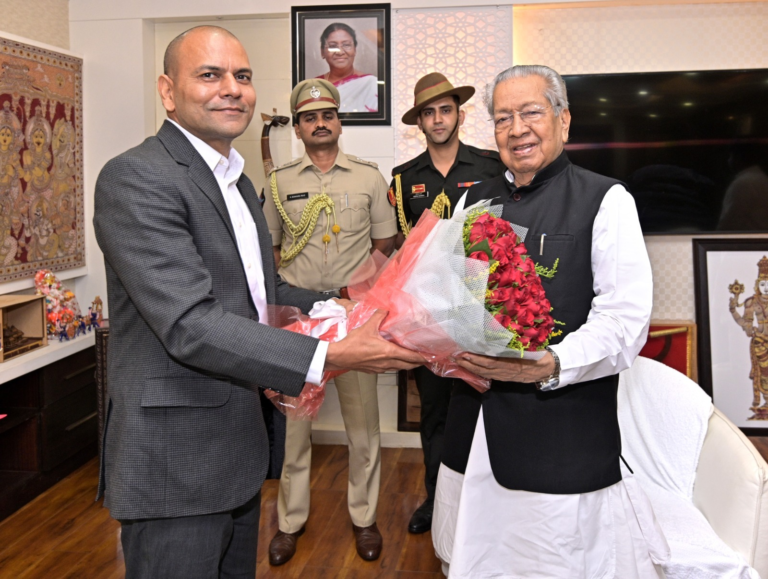 Anil Kumar Singhal took charge as the Chief Secretary to the Governor