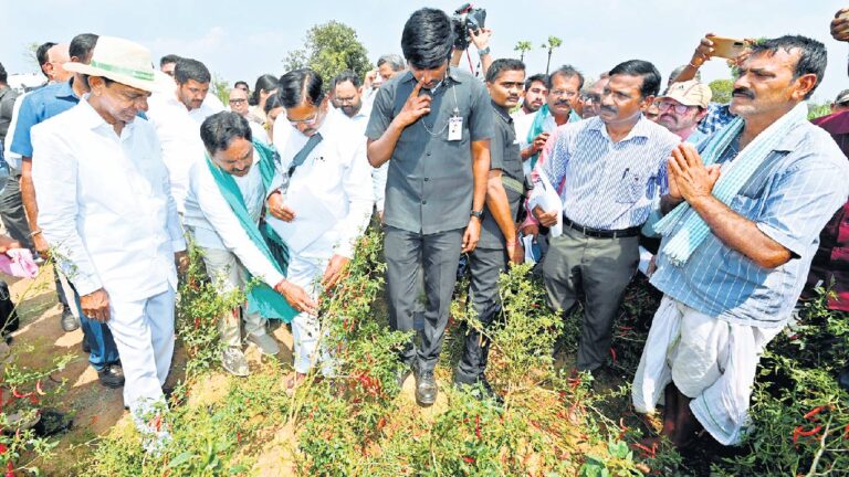 CM KCR reaches out to farmers