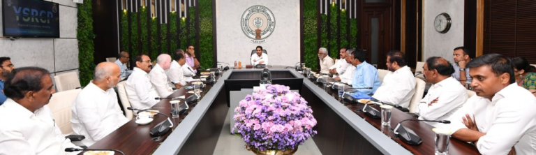 CM interacts with Party Regional coordinators