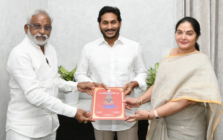 CM invited for Maha Samprokshana of Srivari temple at Jammu