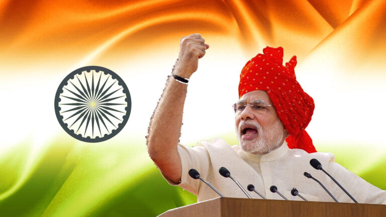 narendra-modi-india-flag
