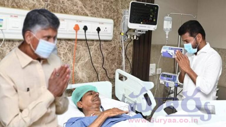 revanth-cbn met kcr at yashoda