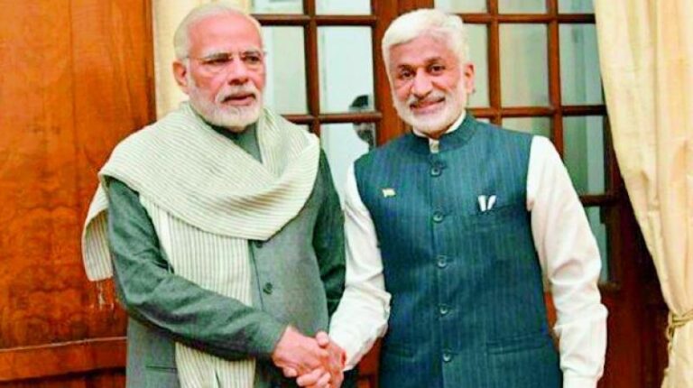 vijayasai with modi dis