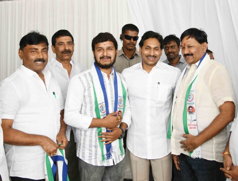 TDP leaders joined YCP