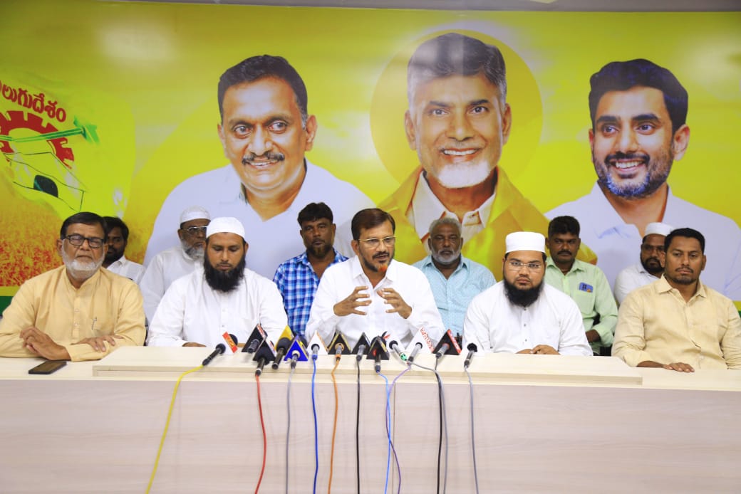 CM Chandrababu is the leader who sent the Waqf Amendment Bill to J.P.C.