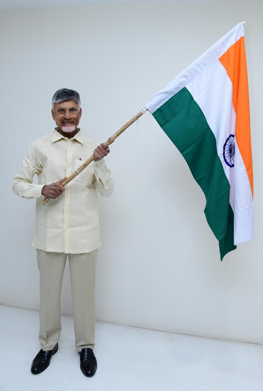 Flying the national flag on every house is a matter of pride for us