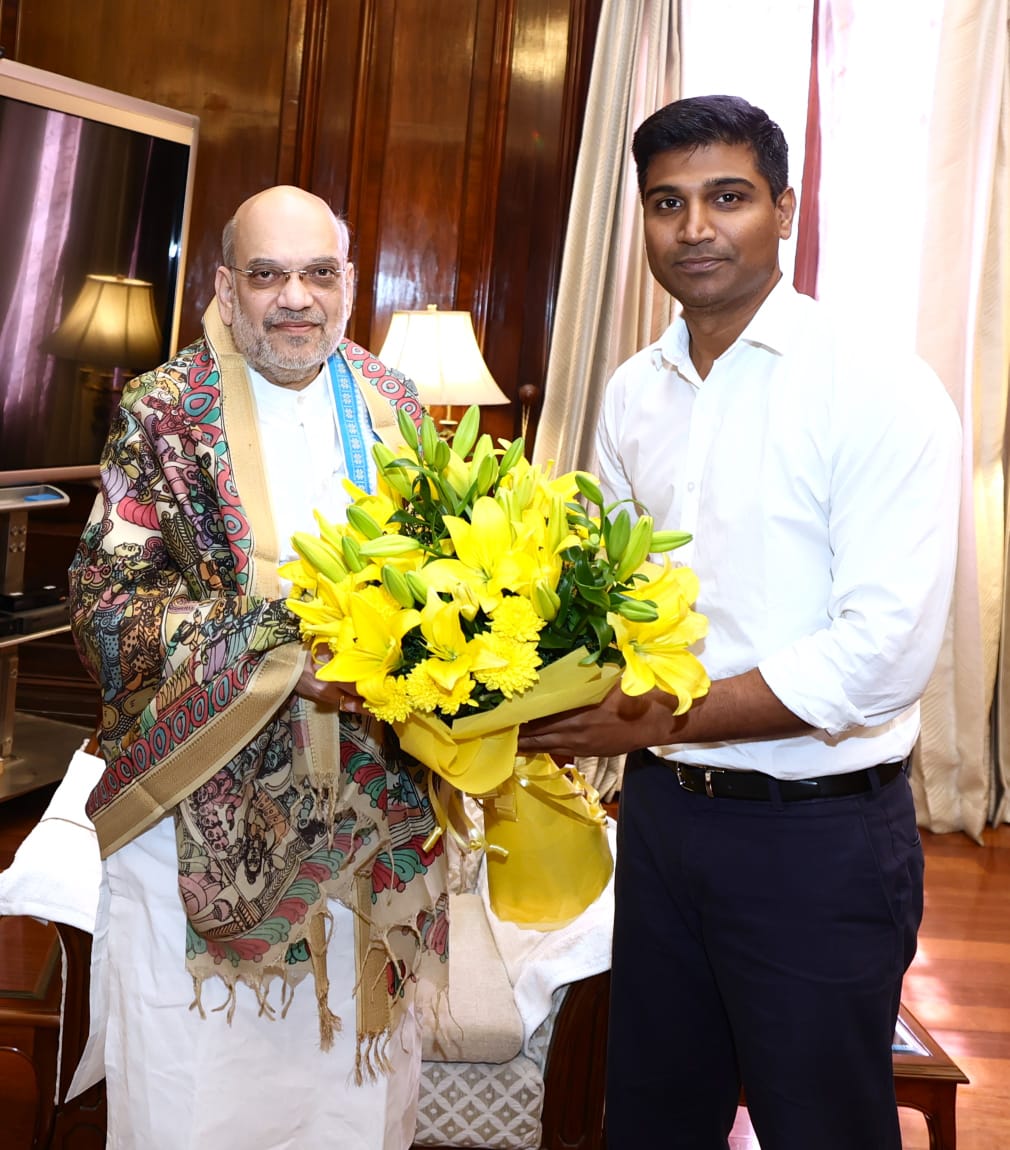 Lau Srikrishna Devarayalu met Union Home Minister Amit Shah