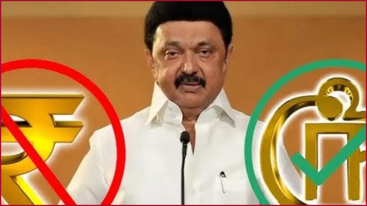 Stalin rejects Hindi rupee symbol