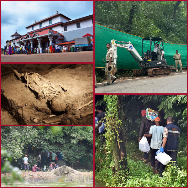 A religious place or a cemetery_