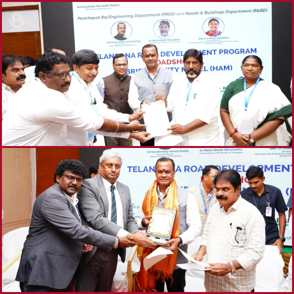 Hybrid annuity mode road construction begins