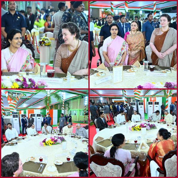 Pleasantly 'at home' at Raj Bhavan