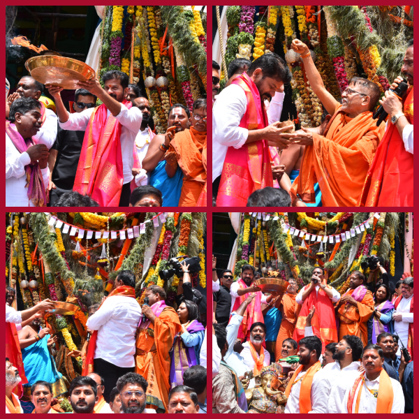 In which state is free electricity not provided to Ganesh Mandapams_