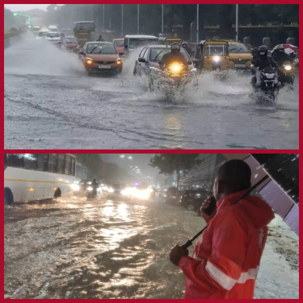 Oh my God.. What's with this torrential rain in Hyderabad_!