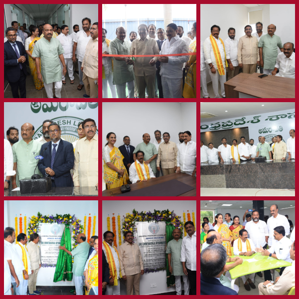 Speaker inaugurates AP Assembly annex building