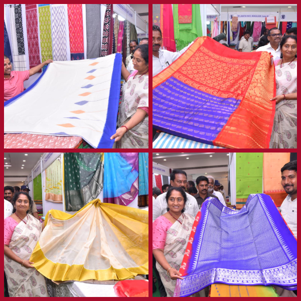 Weaver card with QR code on handloom products