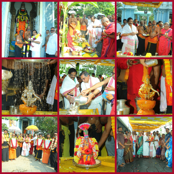 A splendid celebration of Sri Ayyappa Swamy Nagarotsavam