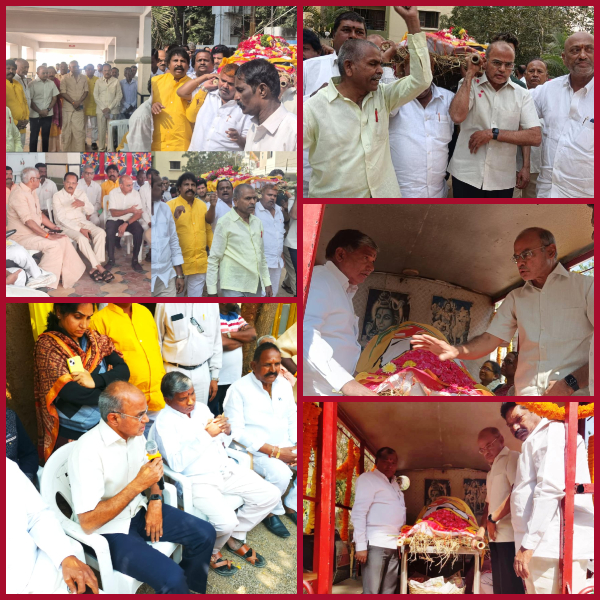 Nandamuri Ramakrishna, who sang Sai Baba's songs