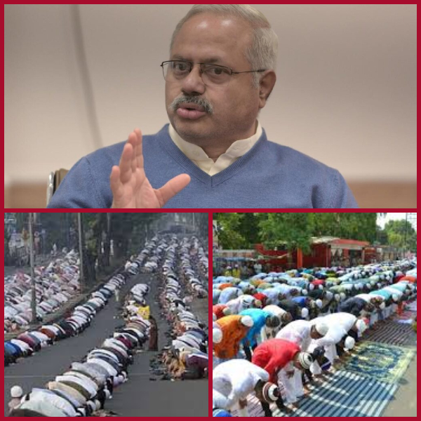 Even in Muslim countries, prayers are not allowed on the roads