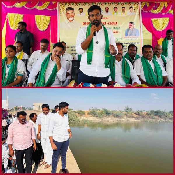 Chandrababu Naidu showed off the interlinking of rivers