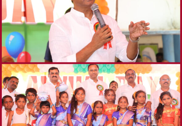 Komatireddy Rajgopal Reddy Mark's efforts to strengthen education in government schools