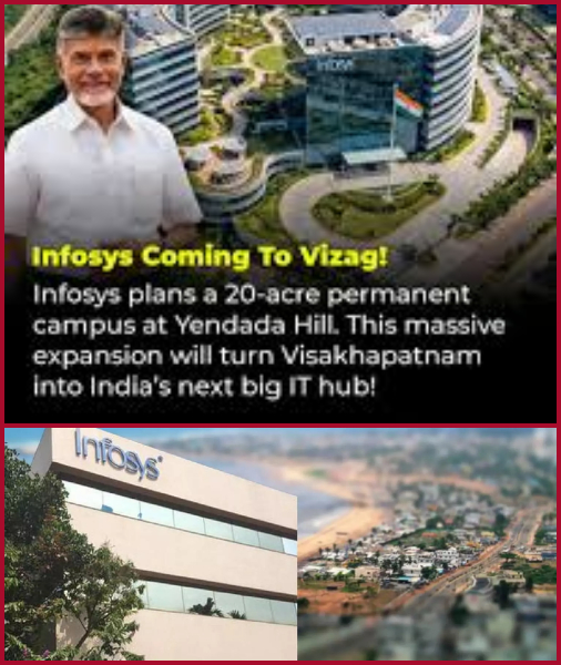 Visakhapatnam is the address for major IT companies
