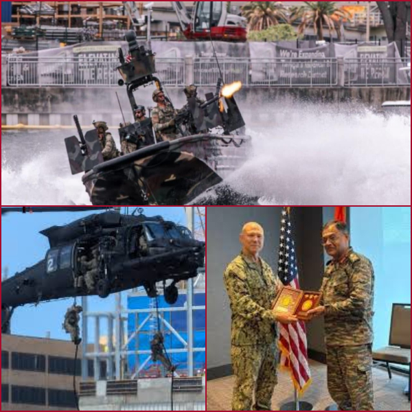 A magnificent display of strength by the Indian Army on foreign soil!