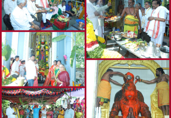 Hanuman Jayanti celebrations in grandeur at Sri Harihara Kshetra