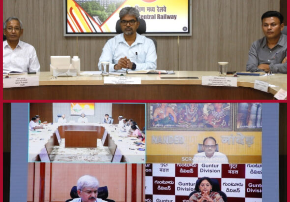 Railway GM Srivastava reviews safety in railway operations